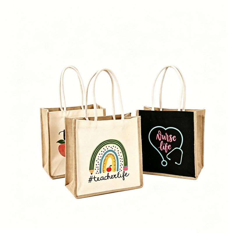 Jute tas met logo